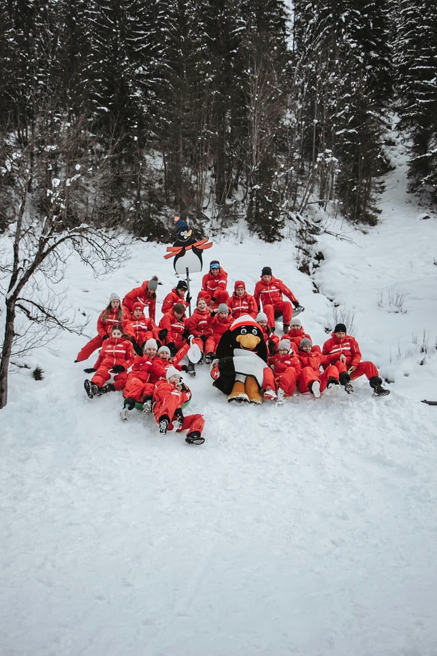 Skischulteam der Ski- und Snowboardschule Kleinarl
