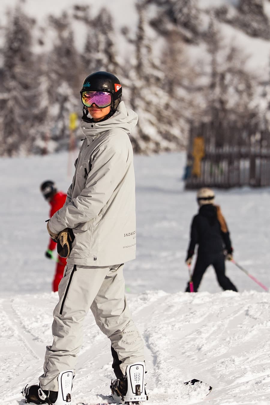 Snowboardlehrer der Snowboardschule Kleinarl