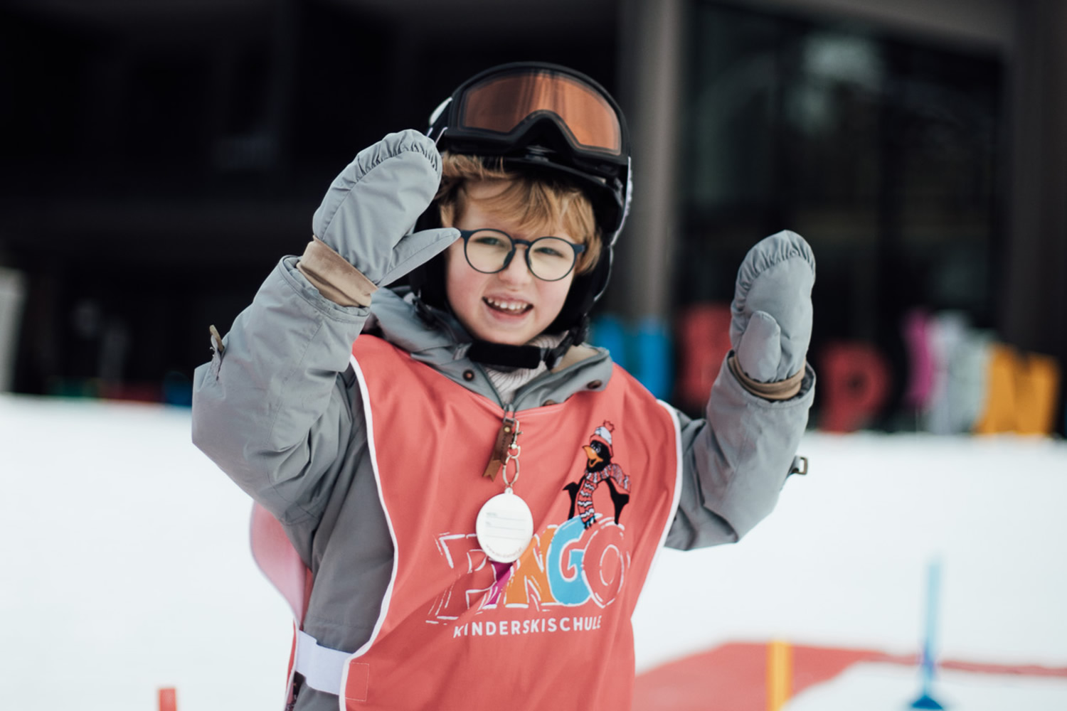 Skifahren lernen in Pingos Kinderskischule in Kleinarl